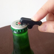 mini pocket bottle opener home key ring beer aperitif 3d print model - Mito3D