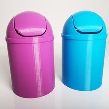 mini poubelle heliox home organization trash can 3d print model - Mito3D