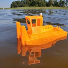 mini rc springer tug boat gioco la barca 3d print model - Mito3D