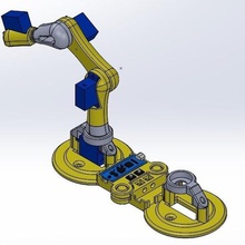 mini-robot de l'éducation jeu le robot bras arduino 3d print model - Mito3D