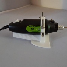 mini rotary tool clamp 3d print model - Mito3D