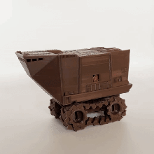 mini sandcrawler domuzcuk banka 3d print model - Mito3D