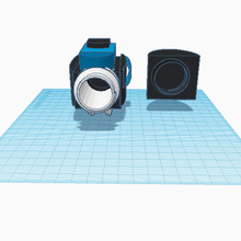 mini tornillo de la mochila gadget 3d print model - Mito3D