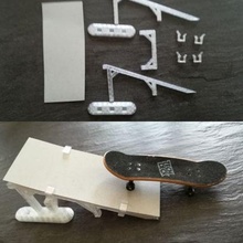 mini kaykay parkı ekipman tahtası 3d print model - Mito3D