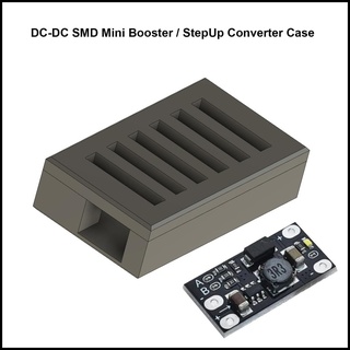 mini smd stepup booster case 18650 battery converter lithium module electronics 3d print model - Mito3D