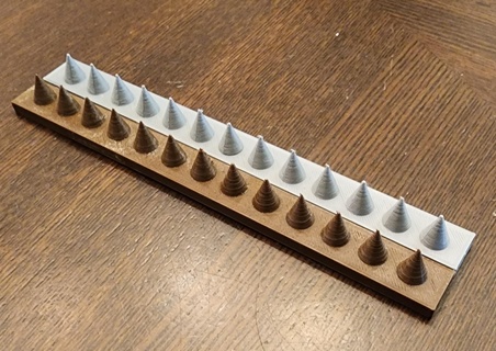 mini spike strips strip control pest 3d print model - Mito3D