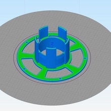 mini carretel ferramenta filamento pequeno 3d impressora acessórios 3d print model - Mito3D