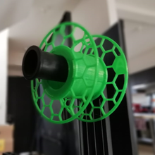 Mini Spule lite Filament Werkzeug zurückspulen Aufwickler Licht 3d print model - Mito3D
