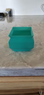 mini piazza vaso fiore vasi modalità arredamento 3d print model - Mito3D