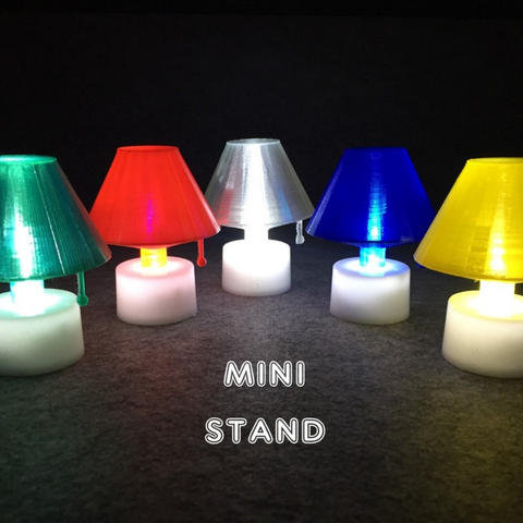 mini-Stativ-led-Kerze home 3D print model - Mito3D