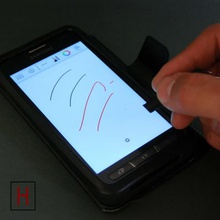 mini stylus pen smartphonestablets tool conductive filament 3d print model - Mito3D