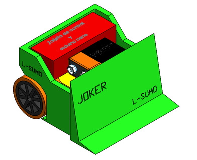 Mini Sumo Roboter Fachmann Amateur 3d print model - Mito3D