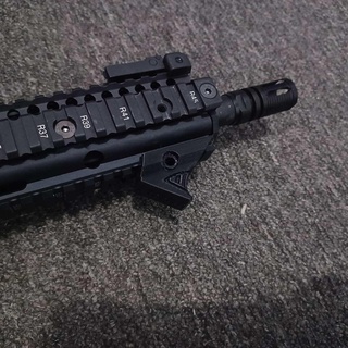 mini tattico angolato foregrip airsoft inoltrare presa mano fermare fucile m4 m16 3d print model - Mito3D