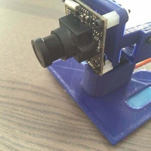 mini talon camera support servo mount sony ccd turnigy fabrikator tgy-r5180mg r/c_vehicles 3d print model - Mito3D