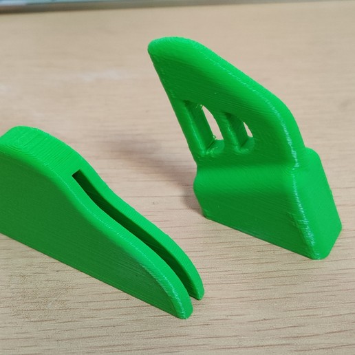 mini talon fpv avion avant à l'arrière, patins d'atterrissage divers de dérapage arrière en cas dérape accessoires plan des 3D print model - Mito3D