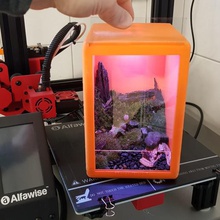 mini terrarium divers animal la boîte 3d print model - Mito3D