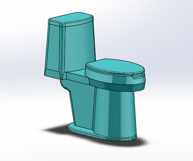 mini banheiro resposta realismo incomum presente 3d modelagem chuveiro doméstico interior restrito espaço Diversão aparelhos 3d print model - Mito3D