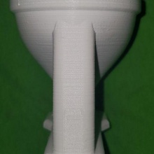 Mini Toilette 3d print model - Mito3D
