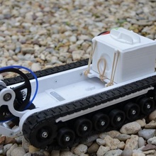 mini Izlemek araç model oyuncak yapımı off road tank yüzer 3d print model - Mito3D