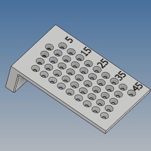 mini trusquin outil de bois la menuiserie outils 3d print model - Mito3D