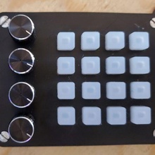 mini untztrument midi controller - pro micro remix arduino arduinopromicro promicro trellis music 3d print model - Mito3D