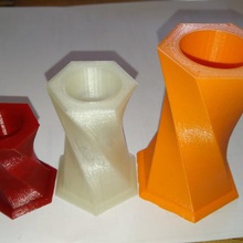 mini vase home paquerettes children spring 3d print model - Mito3D