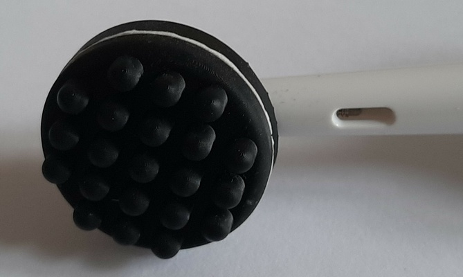 mini vibrador masajeador masaje vibrante cepillo diente 3d print model - Mito3D