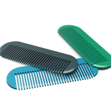 mini wallet comb tool hair beard pocket minimal design travel 3d print model - Mito3D