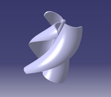 mini viento turbina cuchillas didáctico pruebas 3d print model - Mito3D