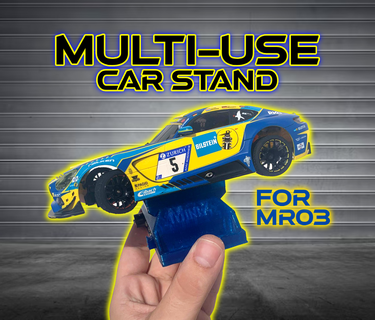 mini z utility stand battery popper miniz mini-z mr03 mro3 tool upgrade 3d print model - Mito3D