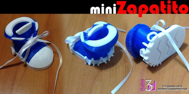 mini scarpa Accessori 3d print model - Mito3D