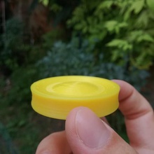 mini zippable flying disc game fly frisbee golf throwing zipchip toy 3d print model - Mito3D