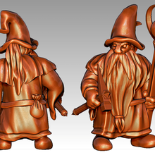 miniature - dwarf wizard 2017 game toy accessories tabletop rpg miniatures frostgrave dwarves dwarfs 3d print model - Mito3D