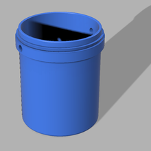 miniature 5 gallon bucket 3d print model - Mito3D