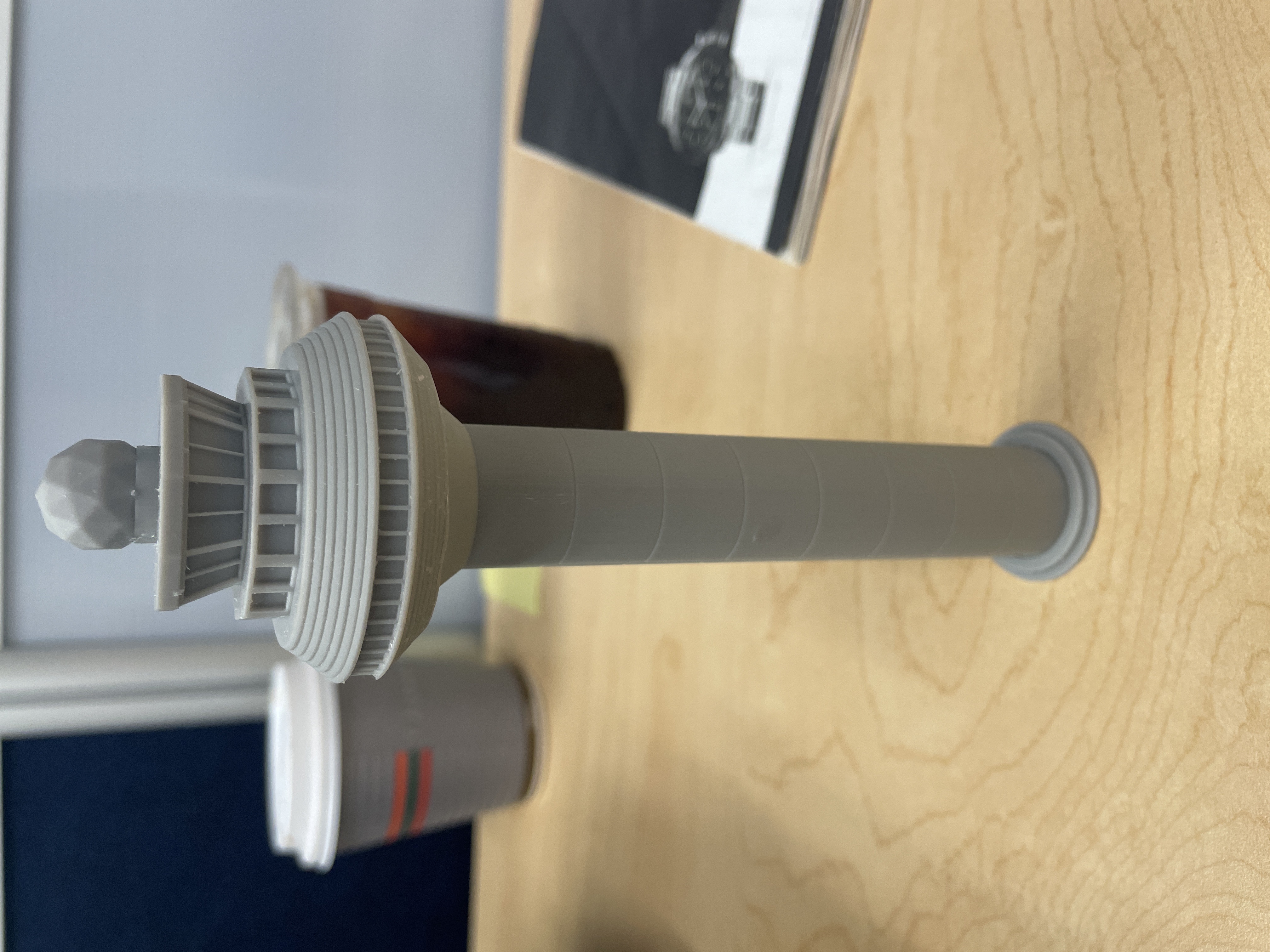 minyatür havalimanı kontrol kule mimari trend 3D print model - Mito3D