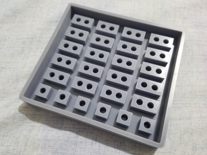 miniatura ladrillo molde 1 12 3d print model - Mito3D