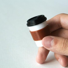 minyatür kahve fincanı ev 3d print model - Mito3D