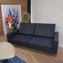 Miniatur Couch Sofa Modell Spielzeug 3d print model - Mito3D