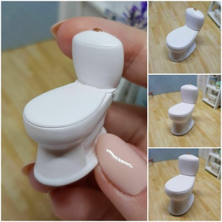 miniature dollhouse toilet bathroom doll items dollhouses miniatures 3d print model - Mito3D