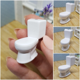 miniature dollhouse toilet bathroom doll items dollhouses miniatures furniture 3d print model - Mito3D