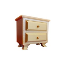 miniature furniture chest drawers game doll's house 3d print model - Mito3D