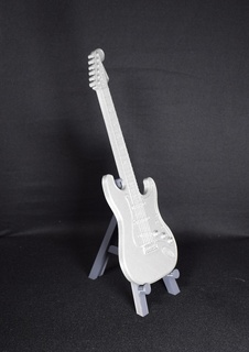 Miniatur Gitarre Stand Musik Fender Gibson Rickenbacker ibanez Felsen Jazz Blues 3d print model - Mito3D