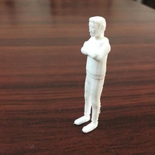 Miniatur-Mensch stehen verschiedene Abbildung 3d print model - Mito3D