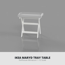 miniatura ikea maryd vassoio tavolo 1 12 casa delle bambole 3d print model - Mito3D