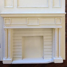 miniature mantel various 12&quot 1& 039 -0&quot 124 1to24scale dollhouse fireplace furniture toscale 3d print model - Mito3D