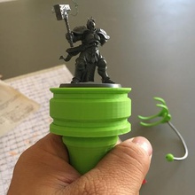 miniature painting hand holder game warhammer 3d print model - Mito3D