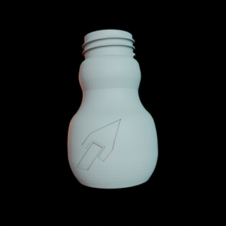 miniature peinture manipuler capsules bouteilles loisir dnd mini peindre brosse 3d print model - Mito3D