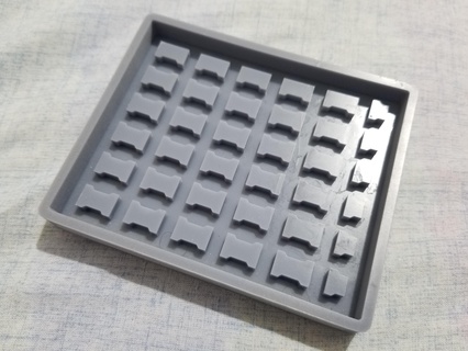 miniature paving stone mold 1 12 3d print model - Mito3D
