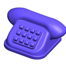 miniatura de telefone a casa modelo móveis 3d print model - Mito3D
