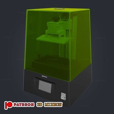 miniature phrosen resin 3d printer phroze 3d print model - Mito3D